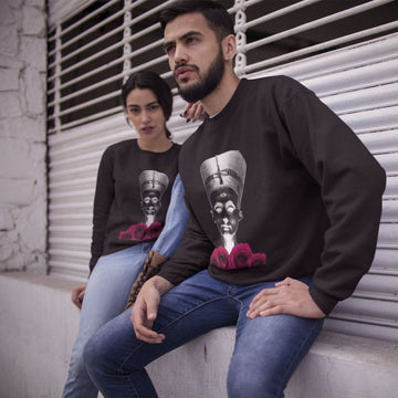 two people wearing matching CityZen sweathshirts