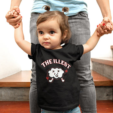 toddler wearing a CityZen shirt that says "the Illest"