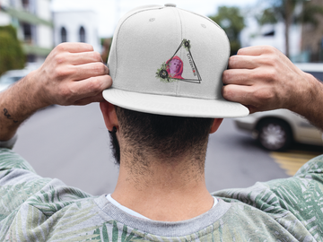 Unisex Mad Hatter Snap Back